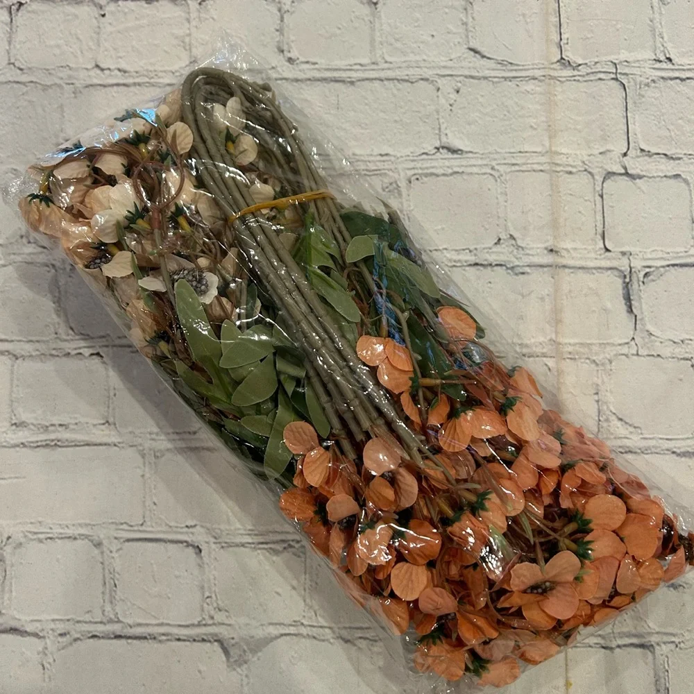 Elegant Floral Arrangement in Orange and Cream